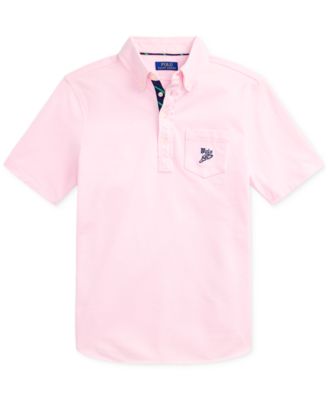 Men's Oxford Mesh Polo Shirt