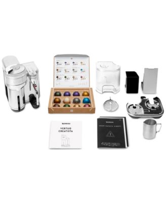 Vertuo Creatista by Breville Coffee and Espresso Machine in Stainless Steel