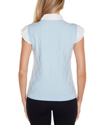 Women's Two-Fer Pullover Sweater