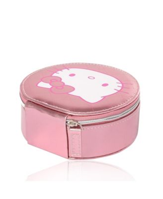 Round Zip Around Jewelry Travel Storage