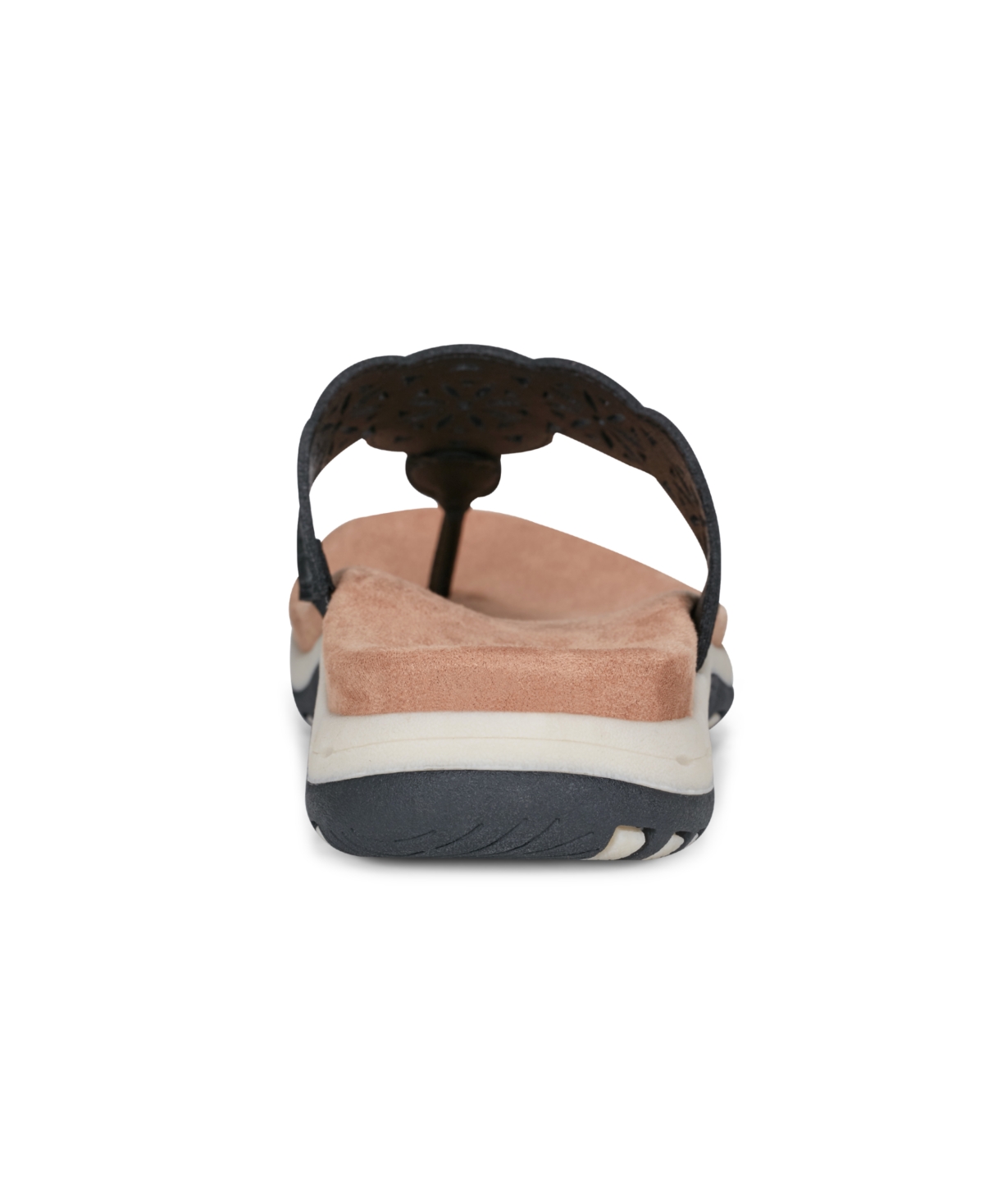Shop Earth Women's Sadie T-strap Flat Sandals In Black