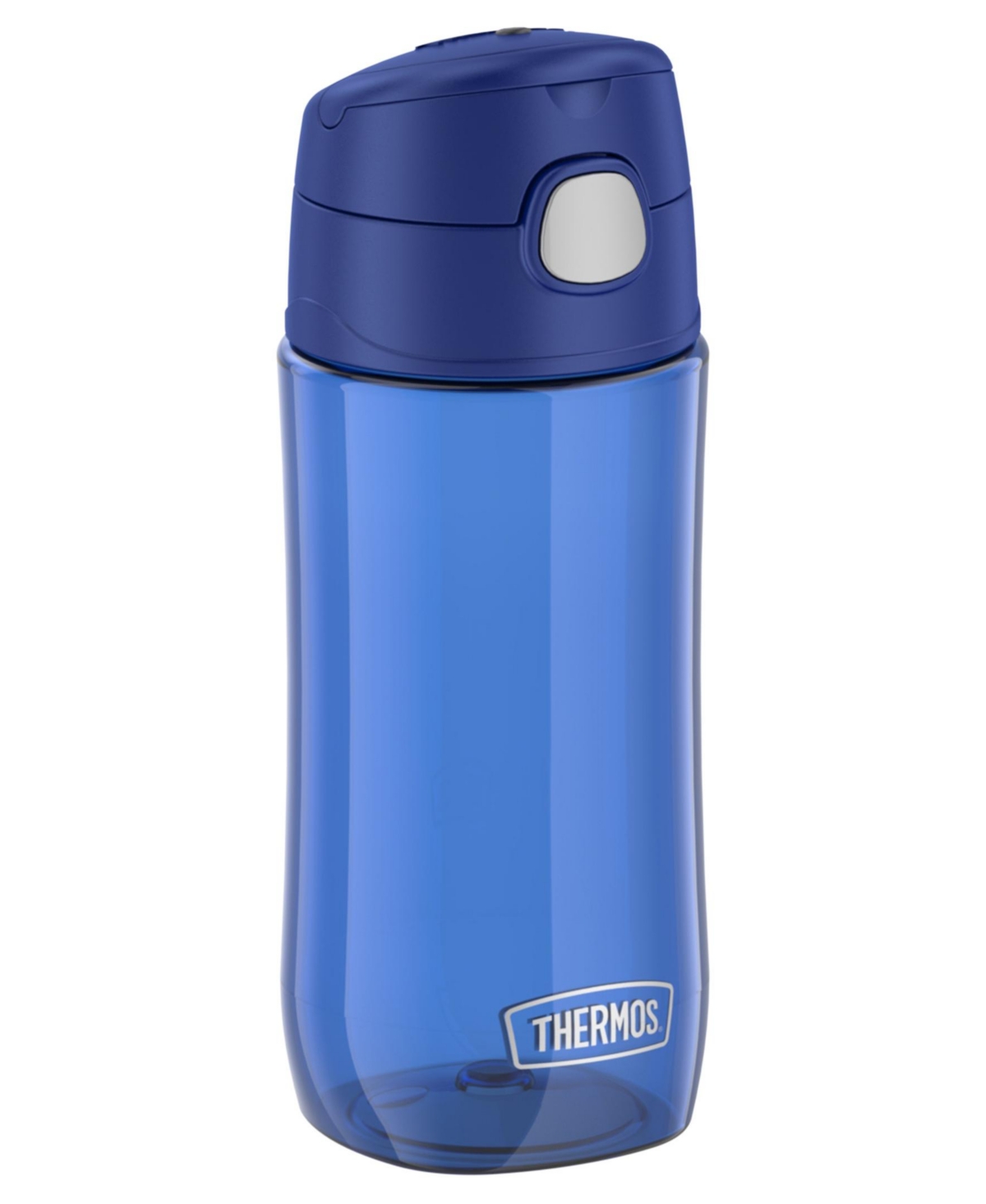 Thermos Funtainer 16 Oz. Water Bottle With Spout Lid In Blueberry