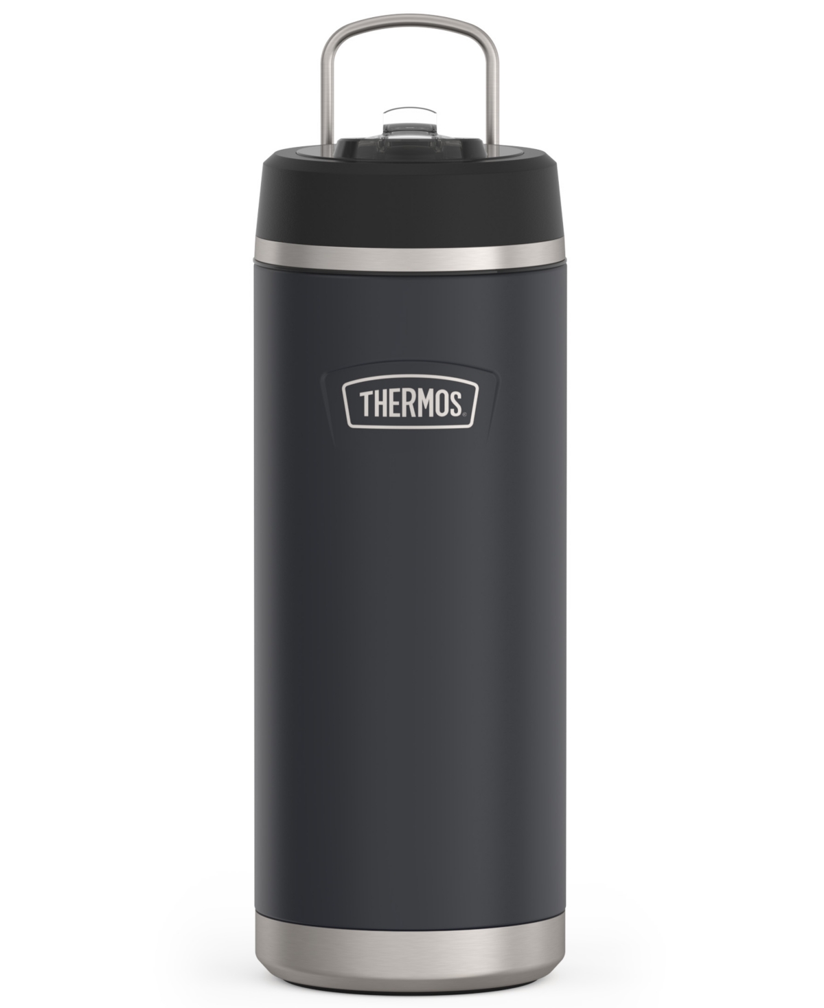 Thermos Icon Series 32 Oz. Water Bottle With Straw Lid In Granite Gray