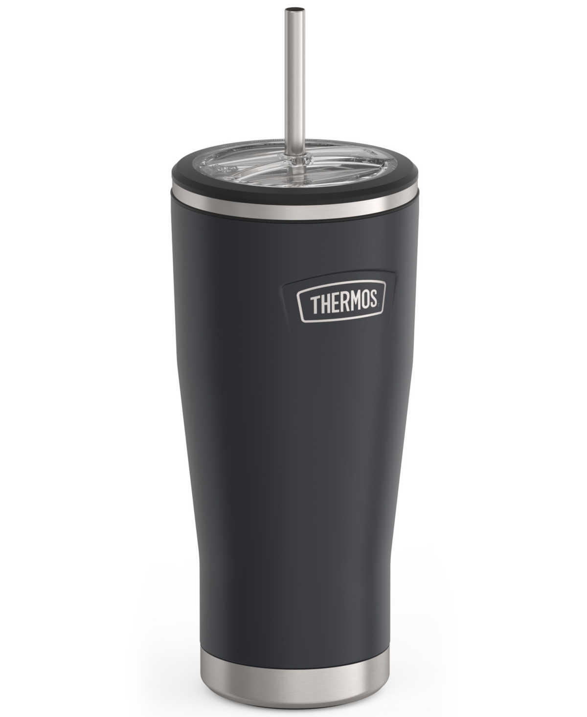 Thermos Icon Series 24 Oz. Tumbler With Slide Lock Lid In Granite Gray