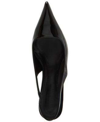 Women's Kittie Slingback Kitten-Heel Pumps