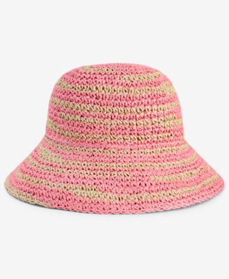 On 34th - Space-Dye Crochet Bucket Hat