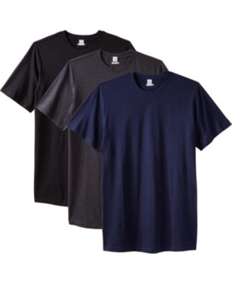 Big & Tall 3-Pack Cotton Crewneck Undershirt