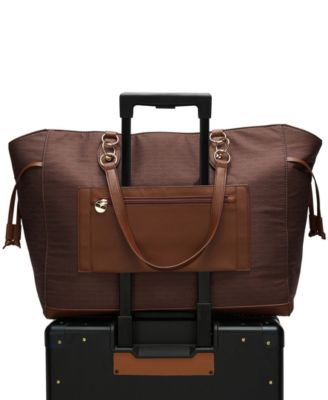 Eleganza 32 Liters Monogram Weekender Tote Bag