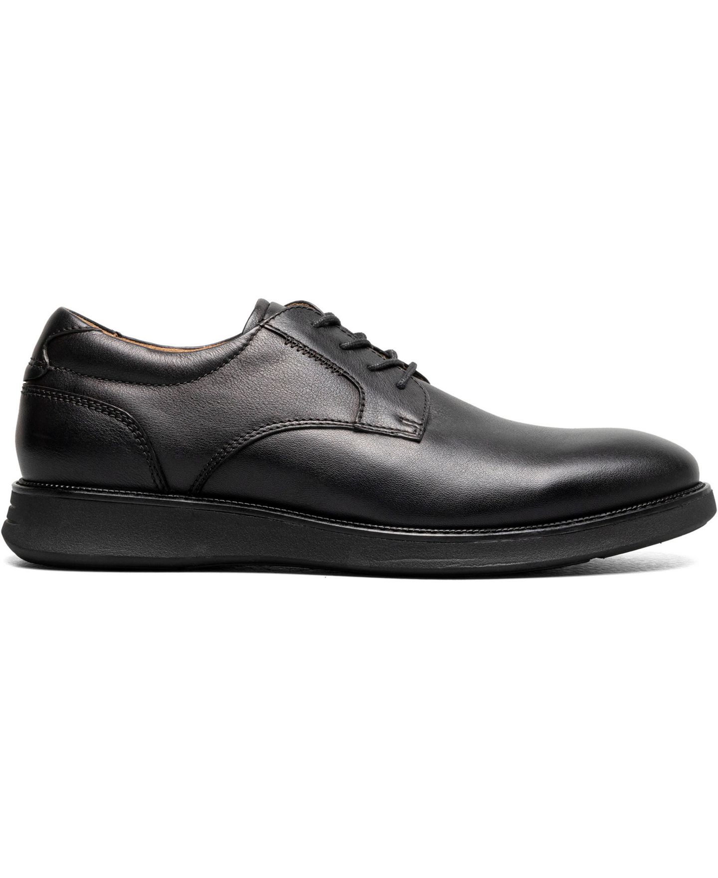 Мужские туфли Florsheim Launch Plain Toe Oxford, цвет: Чёрный — фото 2
