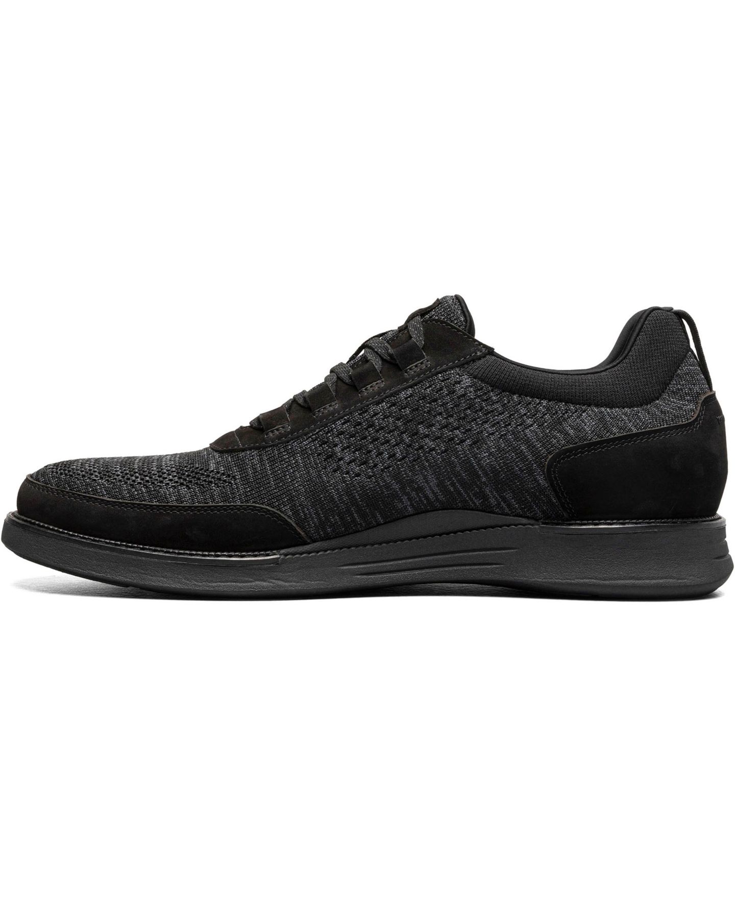 Мужские кроссовки Florsheim Launch Knit Elastic Lace Slip On, цвет: Чёрный — фото 5