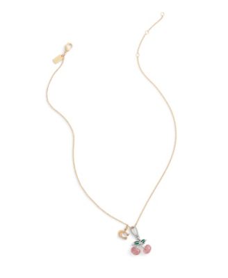 Pink Collectible Signature Glittery Cherry Charms