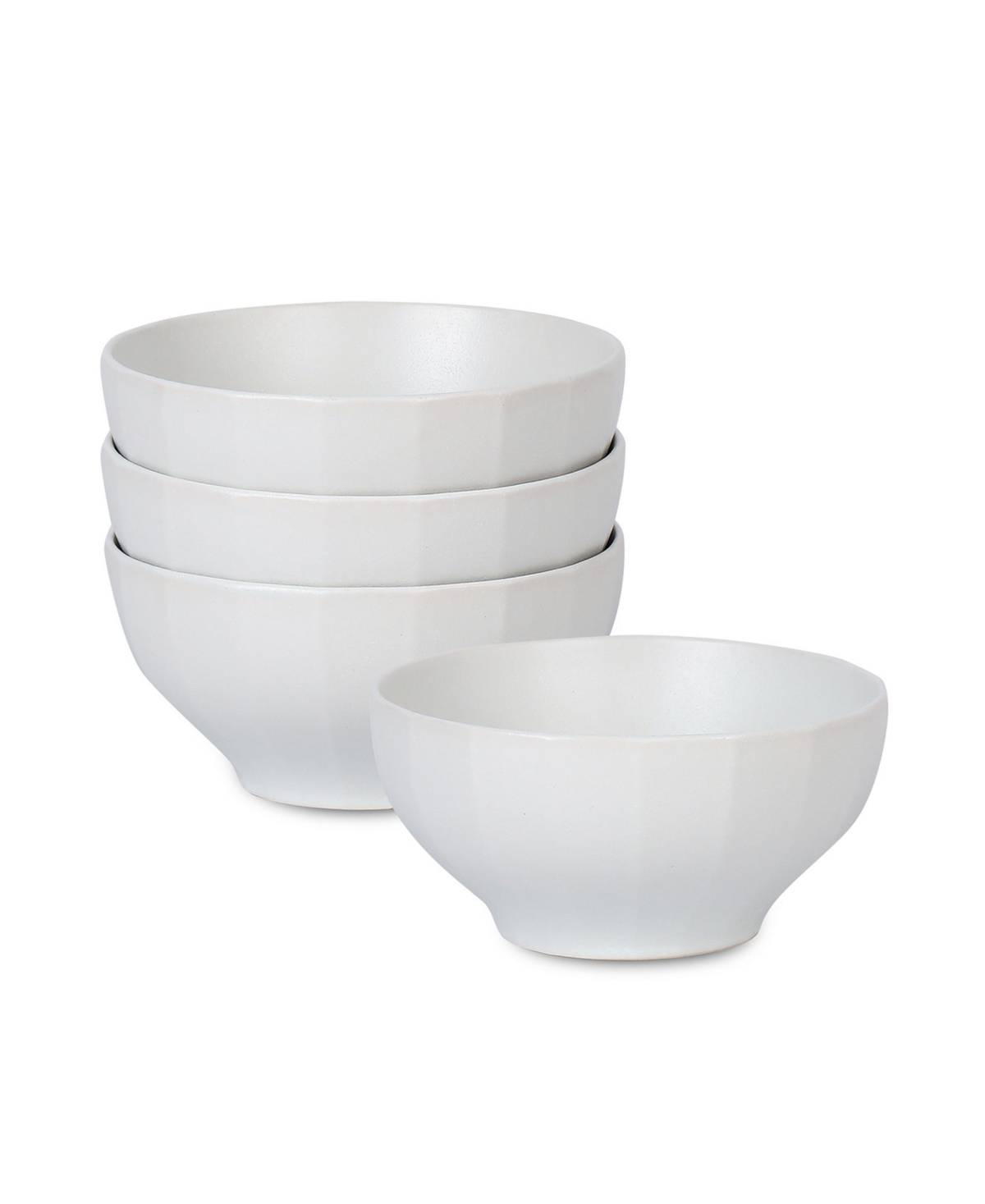 Rio Cereal Bowls, Set of 4 - Black