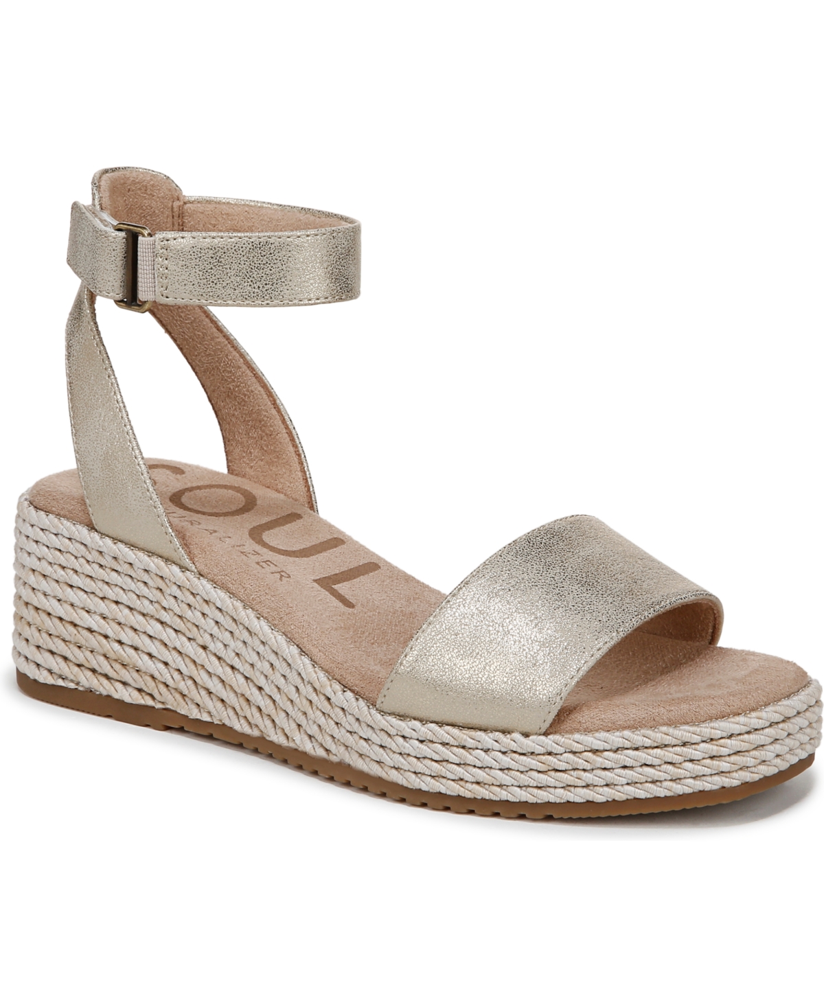 SOUL NATURALIZER WOMEN'S GLORIA ESPADRILLE WEDGE SANDALS 