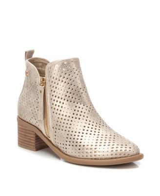 Women's Italian Western Booties With side Zipper