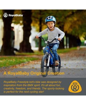 Freestyle 20" Kids Bike with Kickstand and Water Bottle, Blue