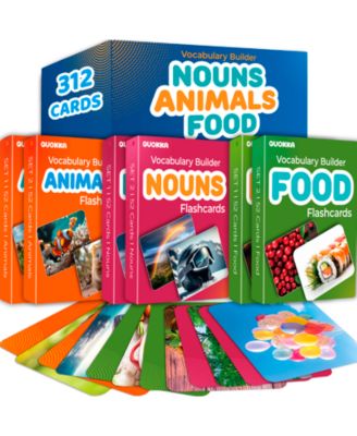 Flash Cards for Kids and Babies - High Contrast, Vocabulary, Emotions and Action Verbs Learning Cards Set