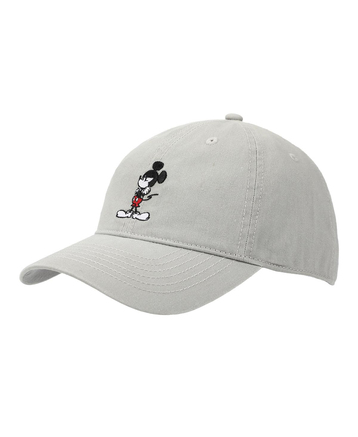 Men's Mickey Mouse White Unstructured Baseball Cap - Dsy mickey mouse white