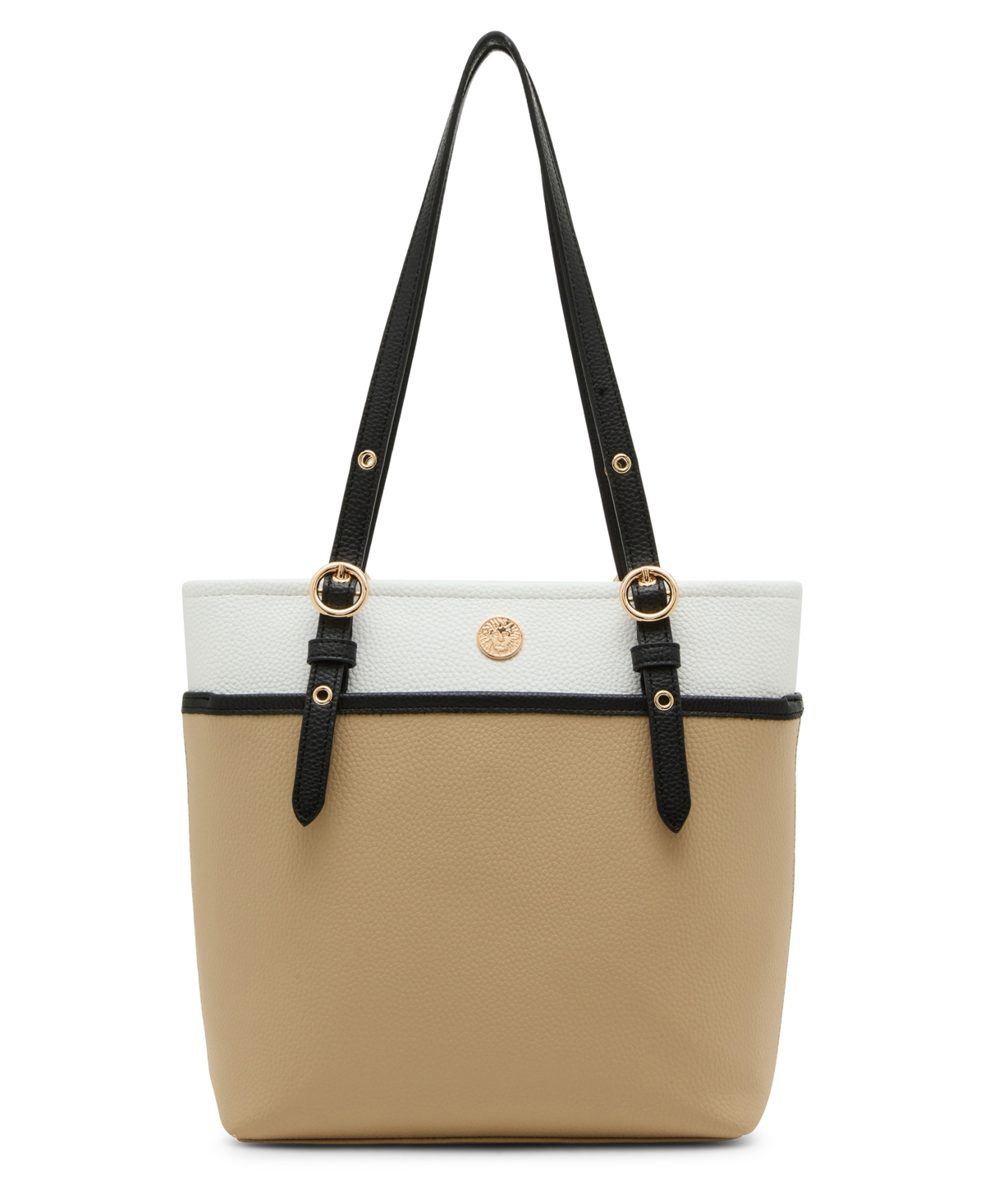 Classic Pocket Medium Tote Bag - Beige