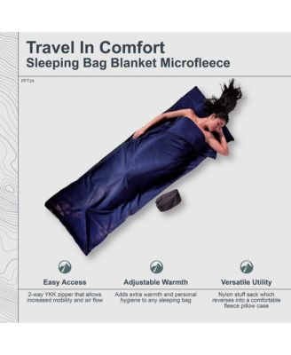 - Premium - Sleeping Bag Blanket Microfleece