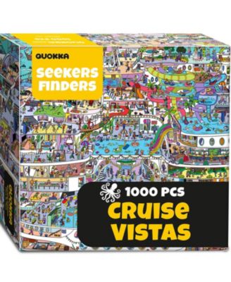 1000 Piece Jigsaw Puzzle for Adults – Themed Puzzles with Bonus Challenges