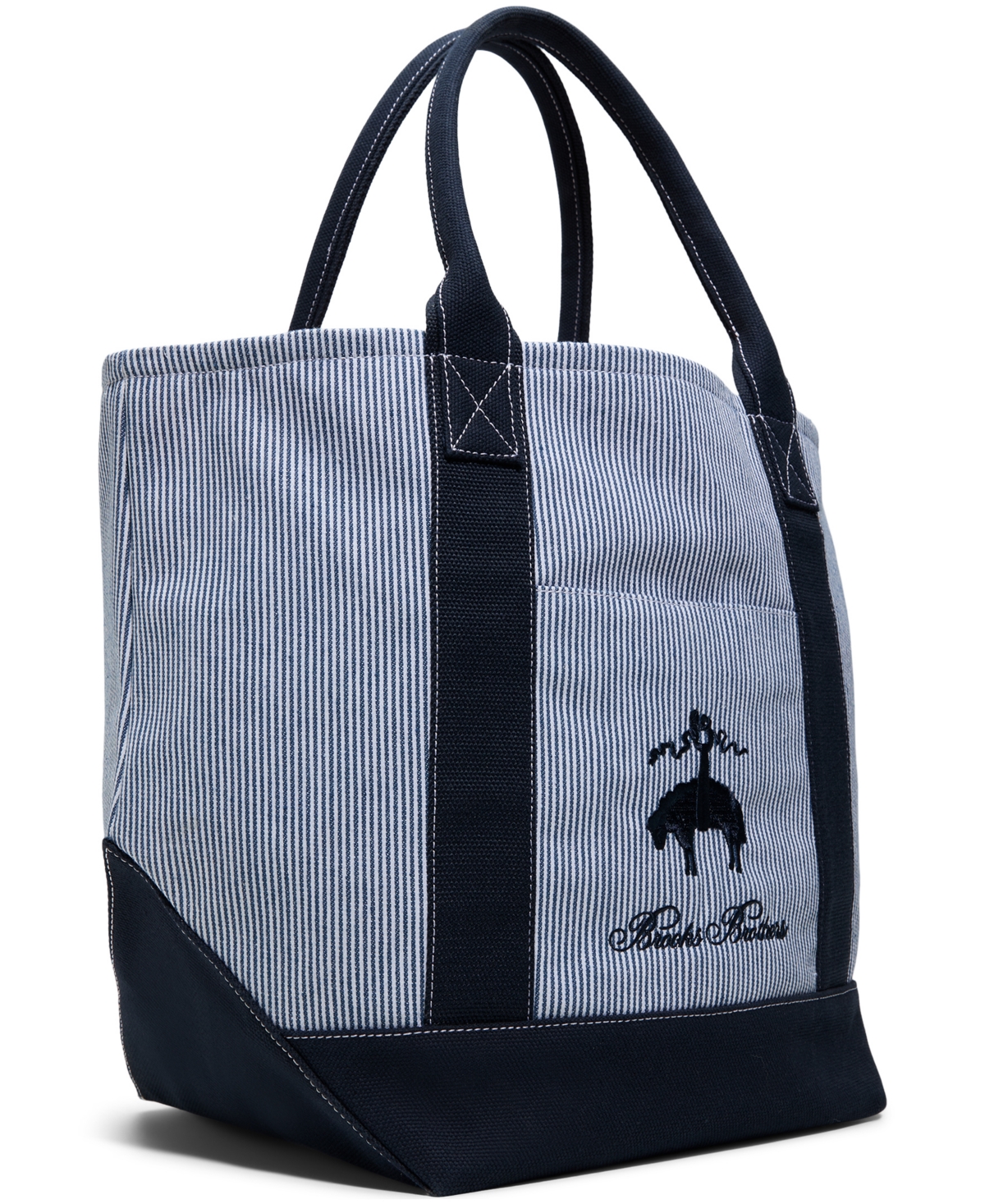 Brooks Brothers Men's Penn Textile Tote Bag In Blue