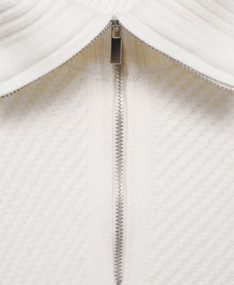 Women's Striped Ribbed-Knit Sweater