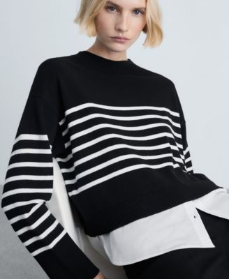 Women's Combined Knitted Sweater