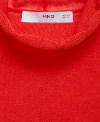 Women's Semi-Transparent Turtleneck Sweater