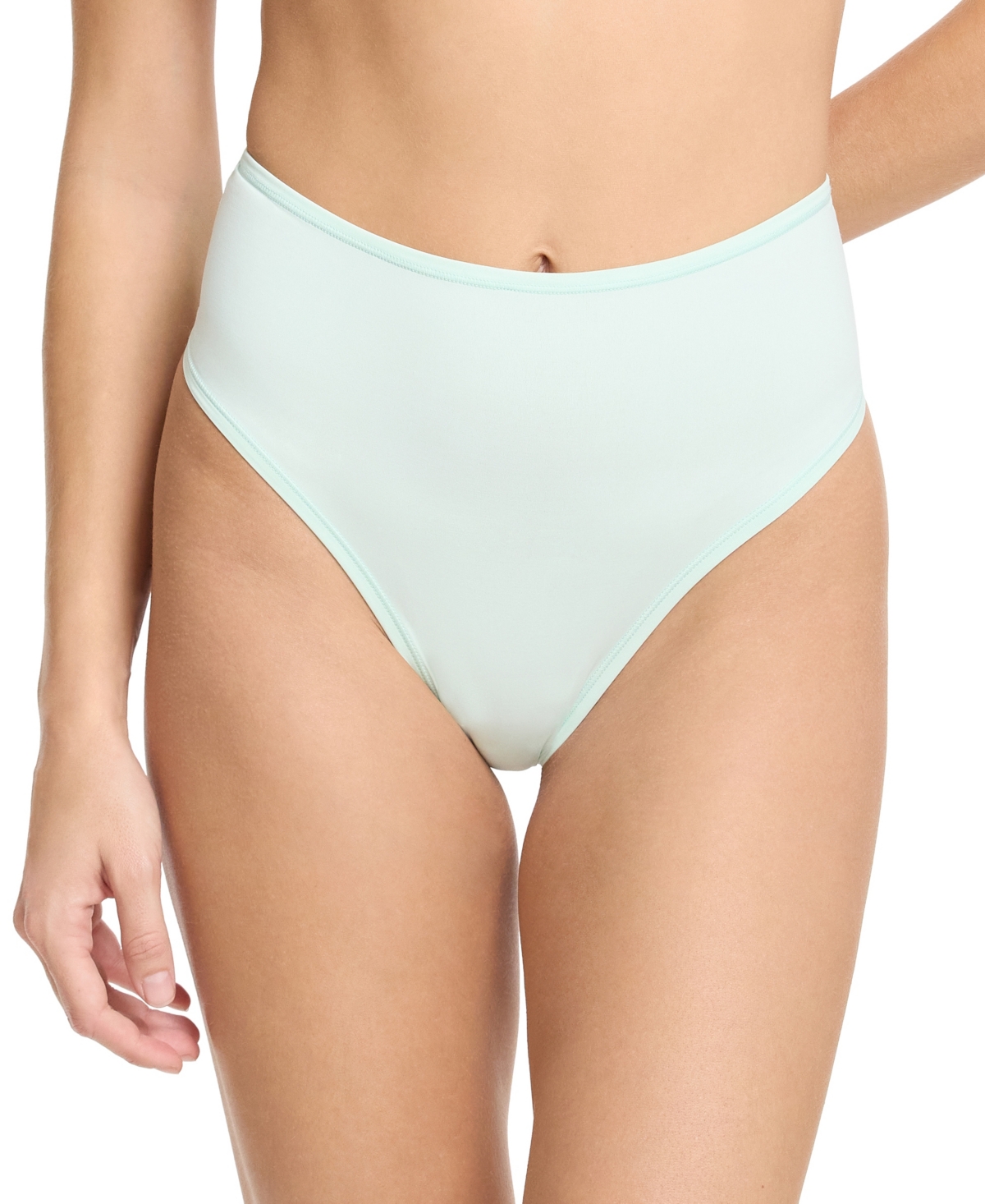 Hanky Panky Yourfit High Rise Boyshort In Crystal Clear Blue