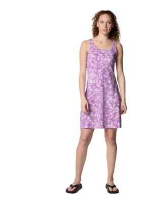 Columbia Womens Pfg Freezer Iii Dress Xs 3x In Purple
