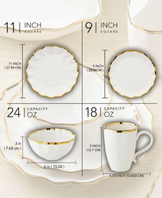Regency 16 Pc. Dinnerware Set, Service for 4