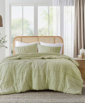Porter Pleated 3-Pc. Comforter Set, California King