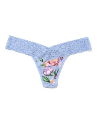 Women's Printed Dream Ease Low Rise Thong