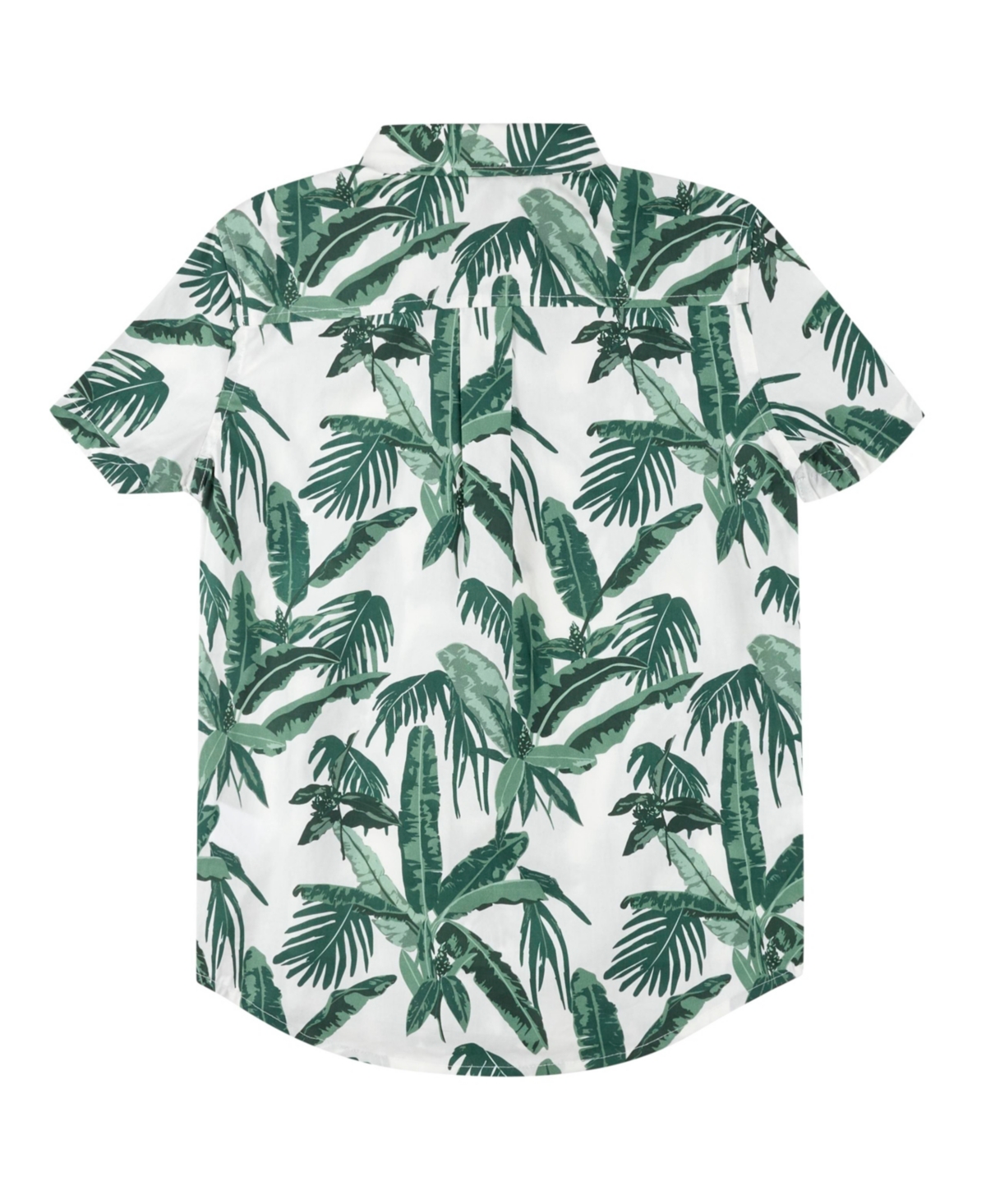 Brooks Brothers Big Boys Palm Tree Graphic Poplin Shirt
