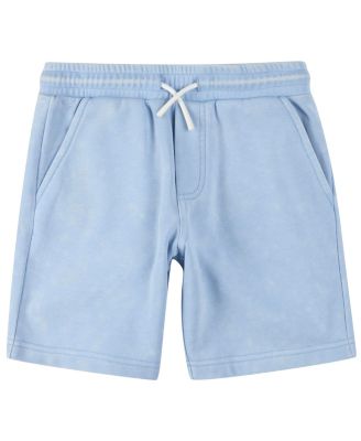 Big Boys French Terry Acid Wash Shorts