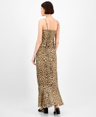 Juniors' Bustier Peplum Top & Skirt Set