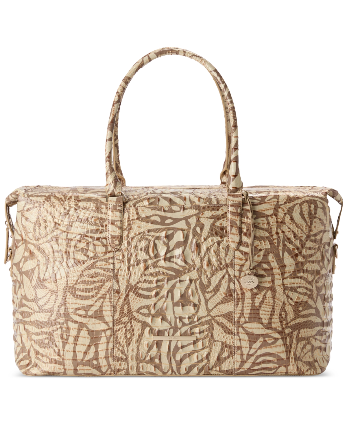 Duxbury Weekender Melbourne Leather Extra-Large Travel Duffel Bag - Stepping Stone