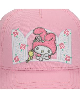 Character In Window Women's Pink Baseball Cap