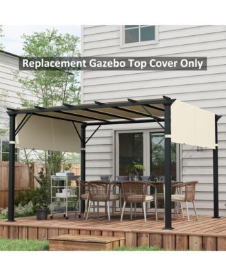 2 PCS Pergola Shade Cover, Pergola Canopy for 10 x 12ft Pergola
