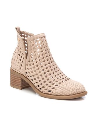Women's Braided Ankle Booties By XTI