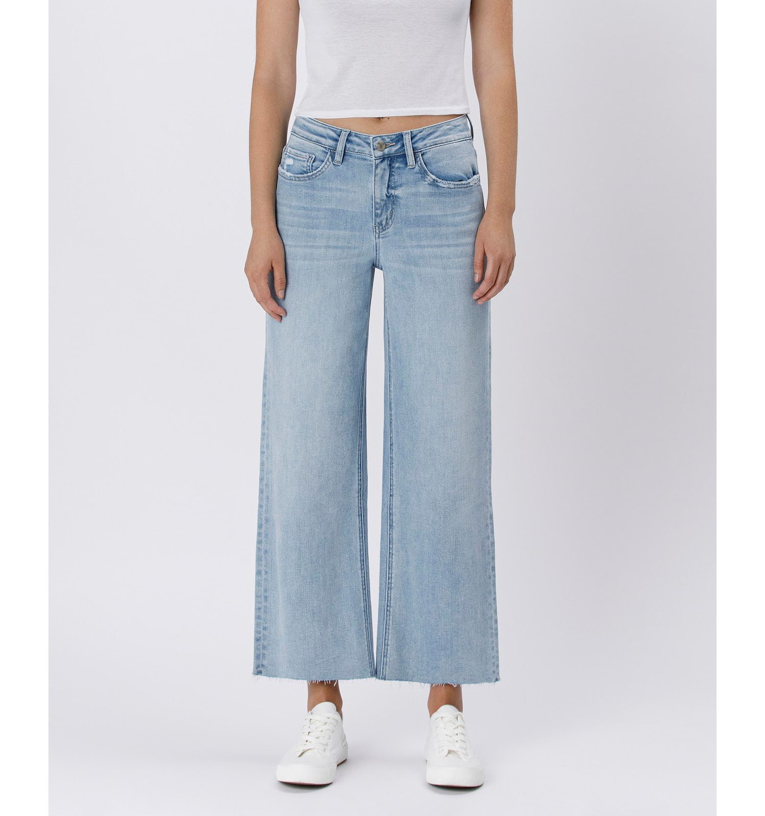 Women's High Rise Wide Leg Jeans