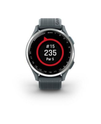 Approach S44, Silver/Twilight Silicone