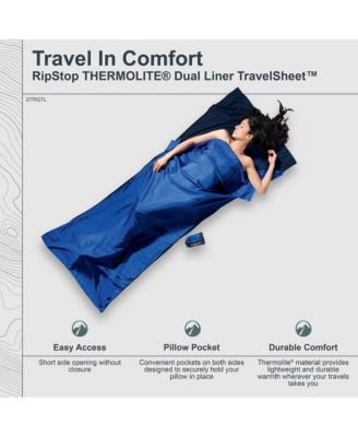 Ripstop Thermolite Dual Liner TravelSheet