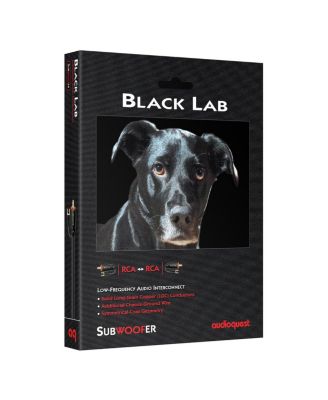 Black Lab 3m (9.84 ft) RCA Male to RCA Male Subwoofer Cable - Each