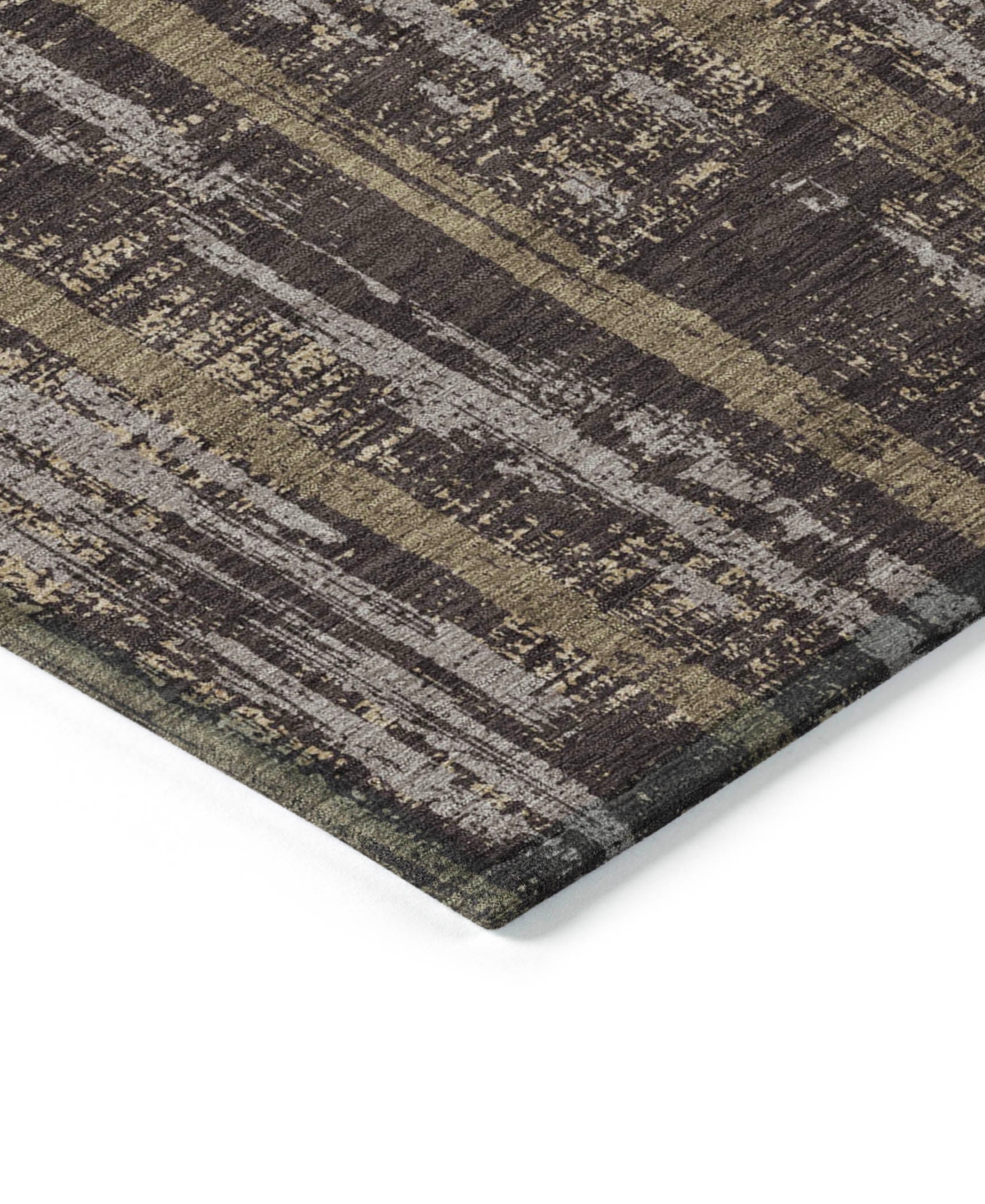 Addison Chantille Acn892 8'x10' Area Rug In Chocolate