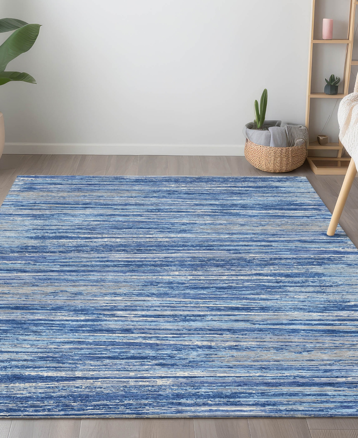 Addison Chantille Acn896 5'x7'6" Area Rug In Blue