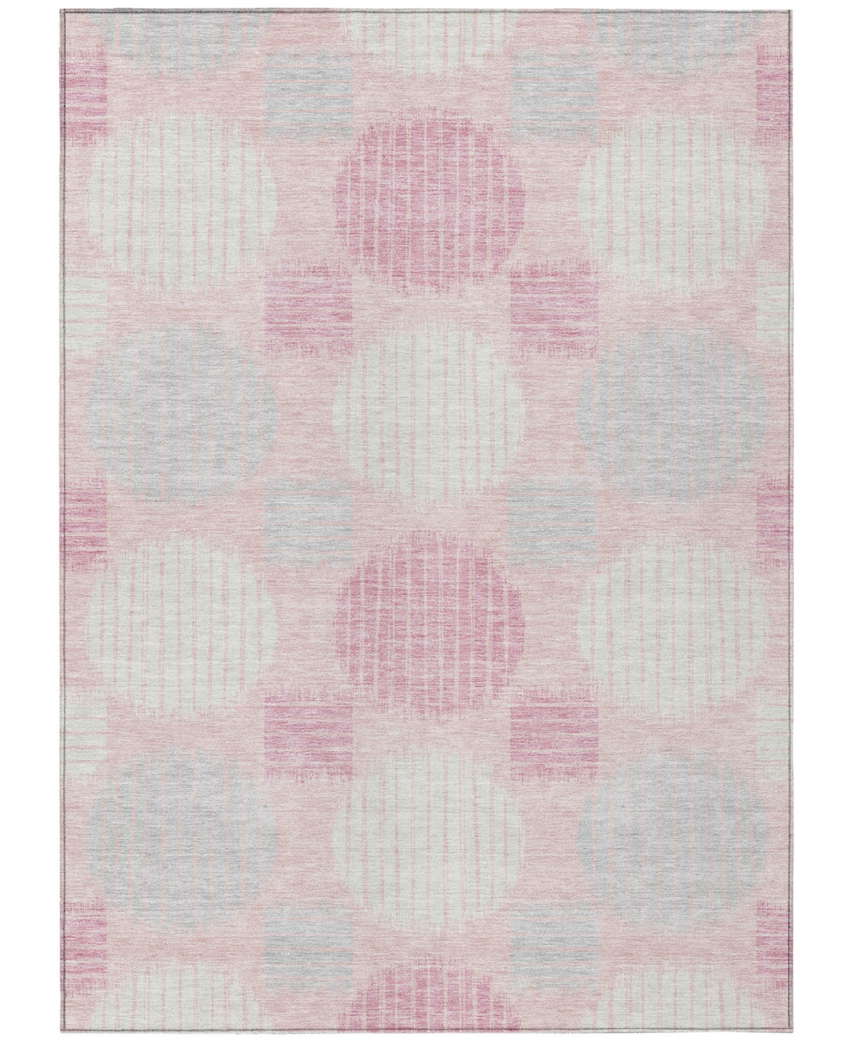 Addison Chantille Acn900 9'x12' Area Rug In Pink