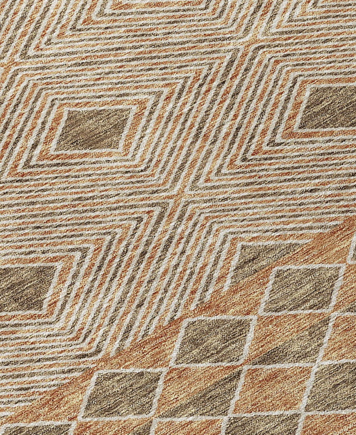 Addison Chantille Acn898 2'3"x7'6" Runner Area Rug In Brown
