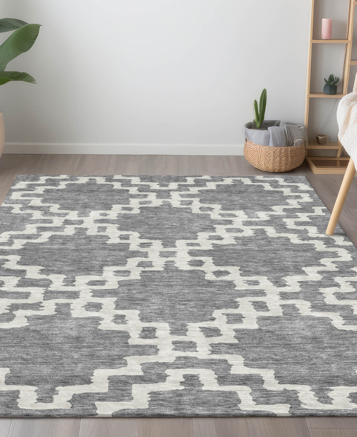 Addison Chantille Acn902 8'x10' Area Rug In Gray