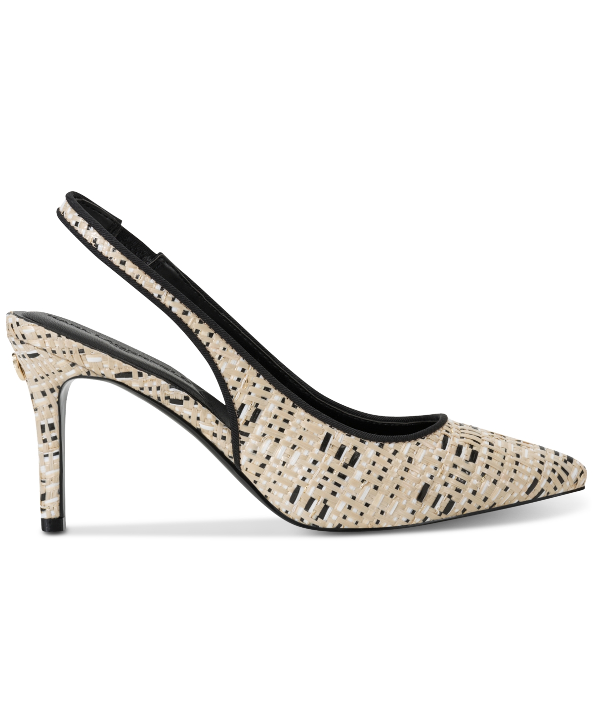 Karl Lagerfeld Women's Rosalyn Slingback Pumps In Natural,black